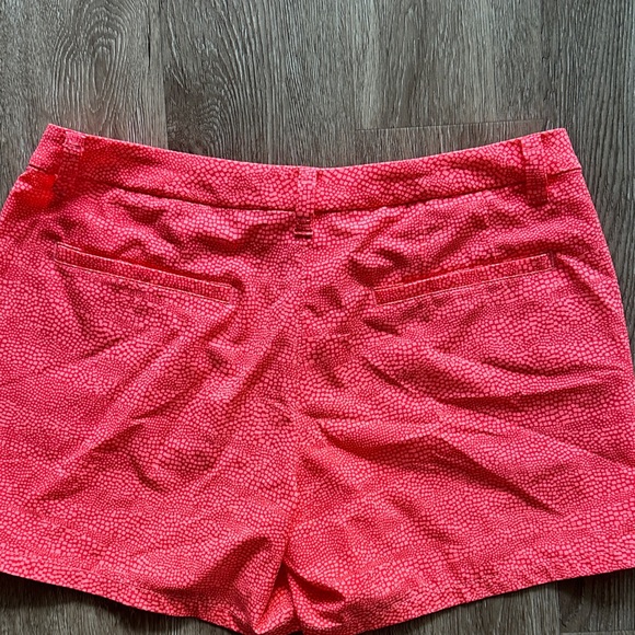 Nike Golf Dri-FIT Orange Printed Shorts Size 8 4.5" Inseam Lightweight - Picture 6 of 7